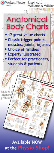 buy medical anatomical charts and posters at The Physio Shop