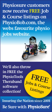 Physiosure customers get free listings on PhysioBob.com